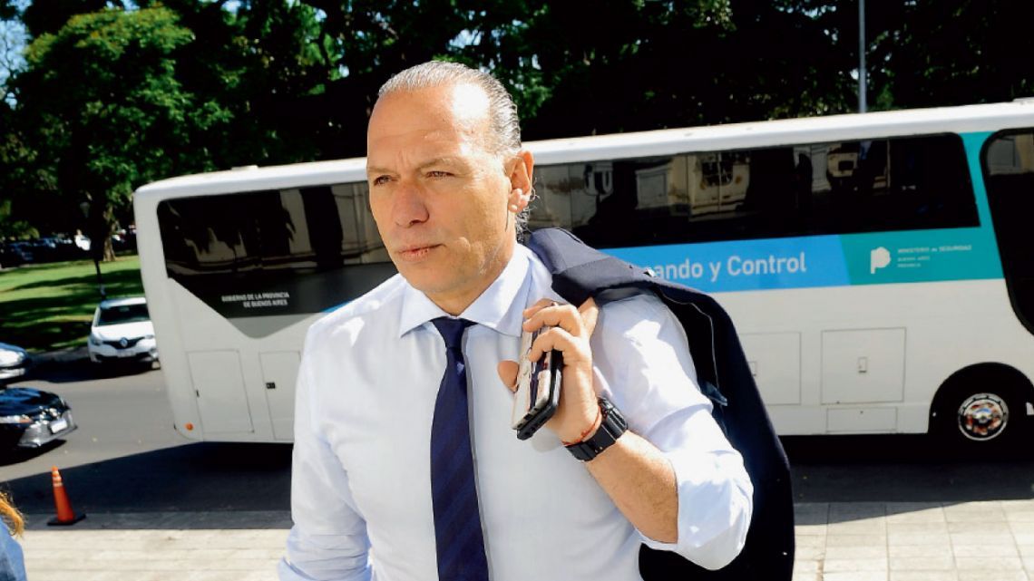 Sergio Berni: "Cuando el policía actúa profesionalmente, no debe tener problemas con la Ley"