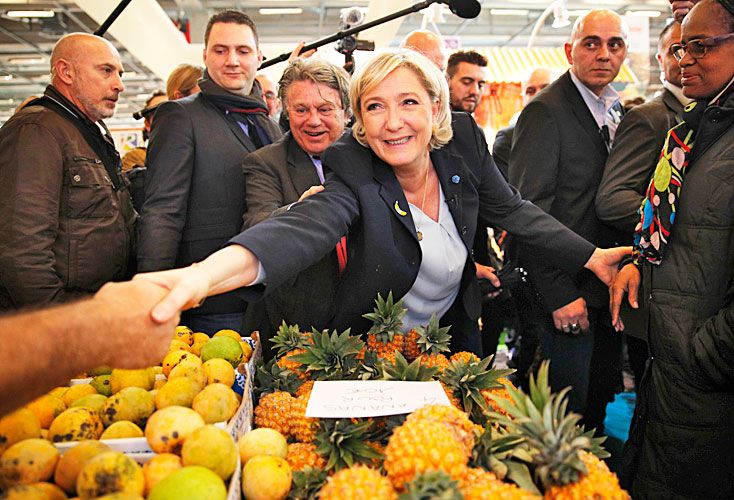 Le Pen, la ‘esperanza blanca’ de la extrema derecha europea