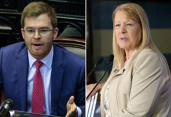 Tras el blooper, Margarita Stolbizer cruzó a Nicolás Massot en Twitter