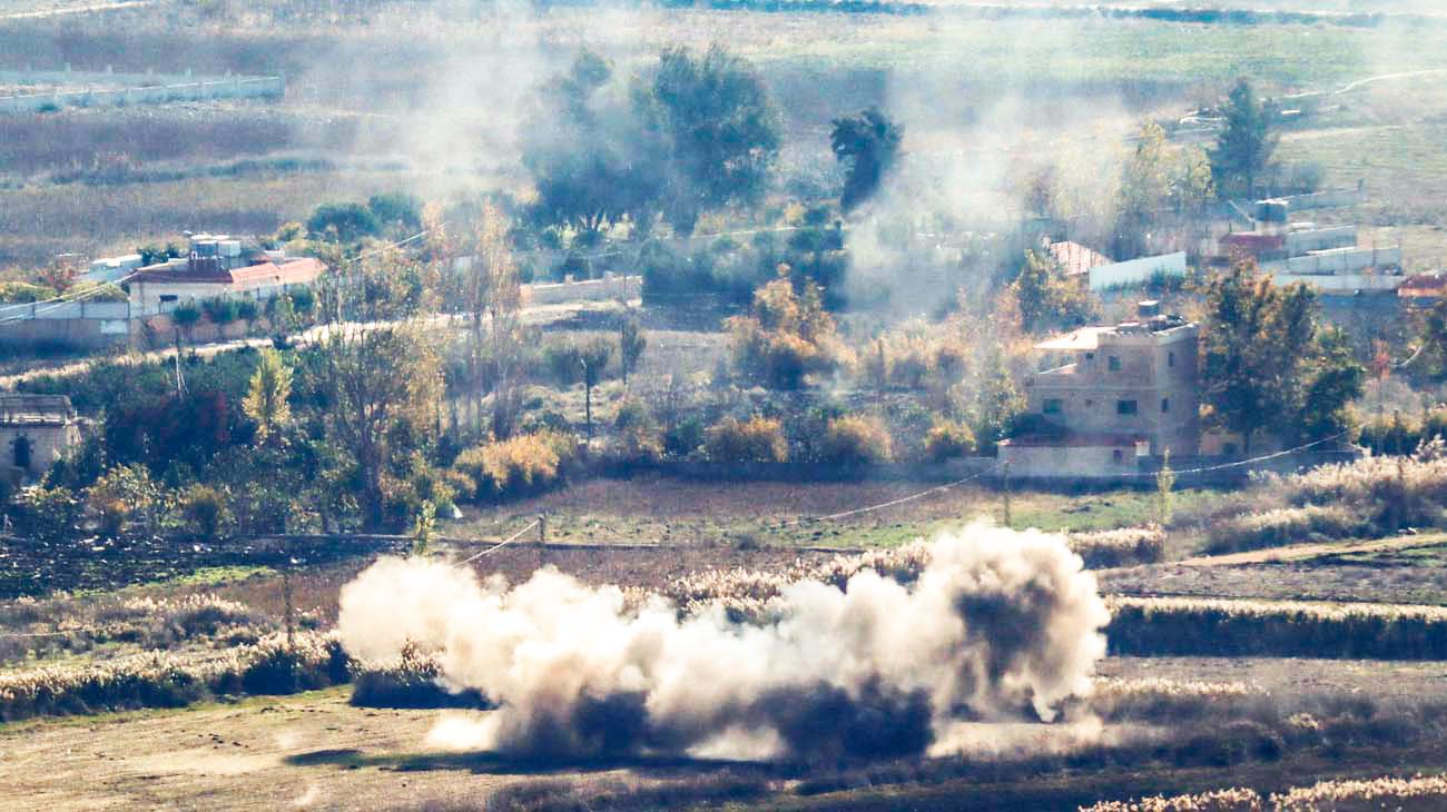 Israel bombardea posiciones de Hezbollah en el sur del Líbano