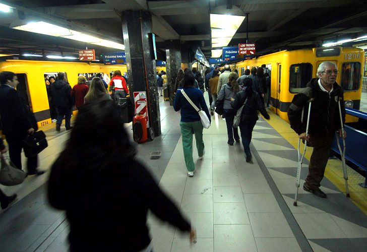 El subte funciona con normalidad