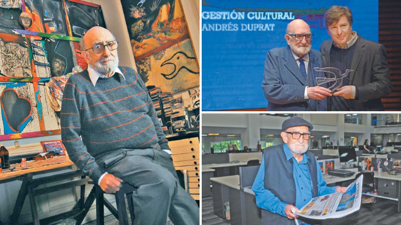 Luis Felipe Noé hizo del caos algo más que arte