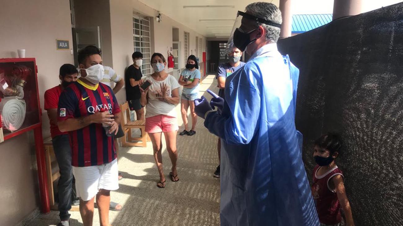 Formosa: dieron el alta a los aislados de una escuela que visitó Pietragalla