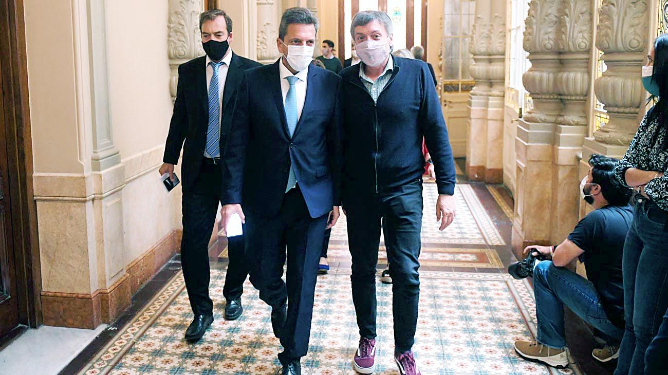 Massa, entre los chispazos de Alberto y Cristina