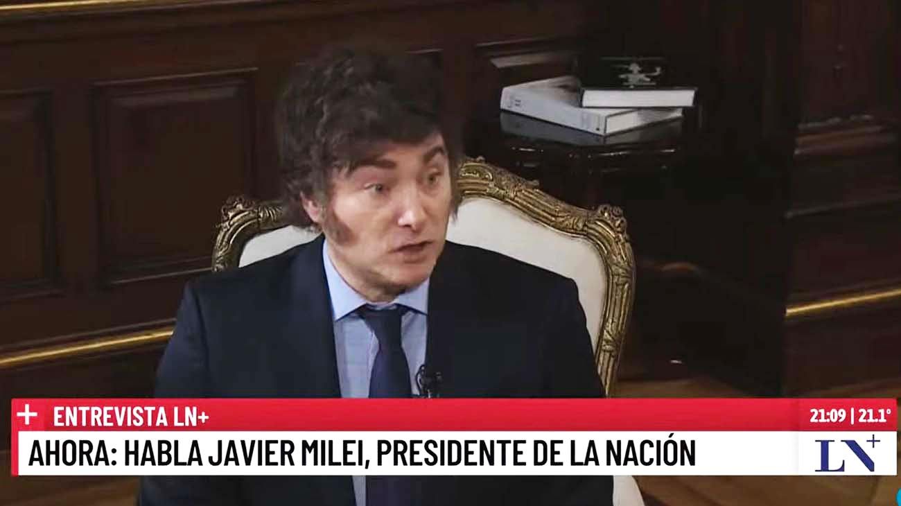 El reportaje más picante jamás hecho a Milei