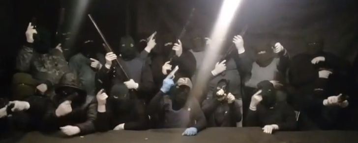 Investigan procedencia del video con mensaje mafioso