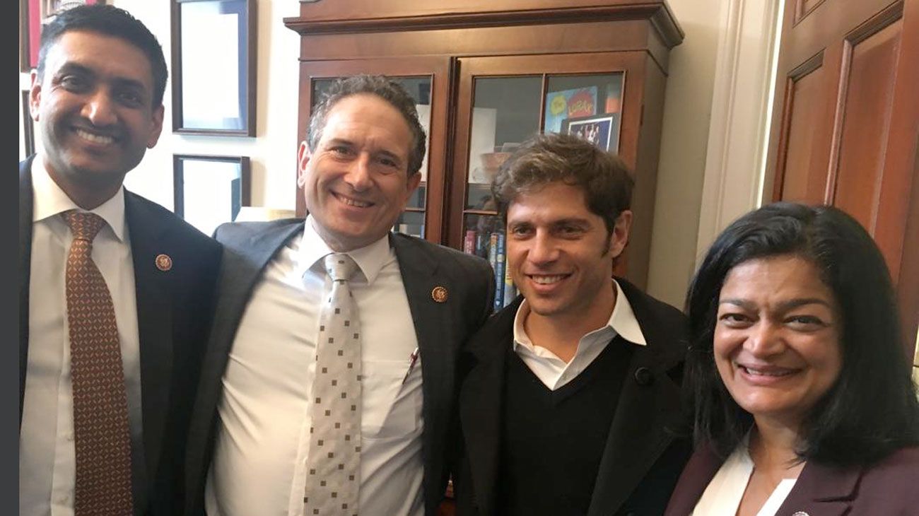 Kicillof transmite calma en Washington: "Nadie puede querer un default"