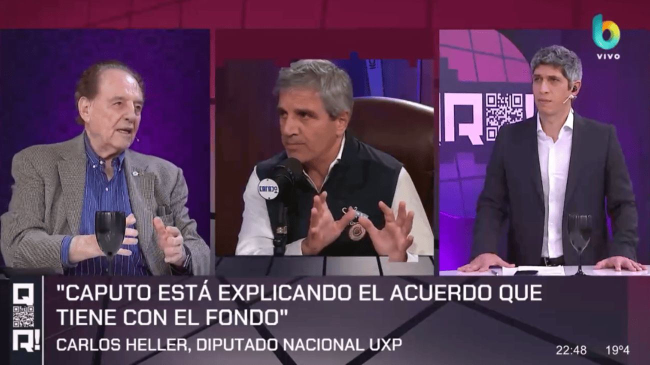 Carlos Heller conjetura: ¿acaso el Gobierno está conduciendo a propósito el descalabro financiero?