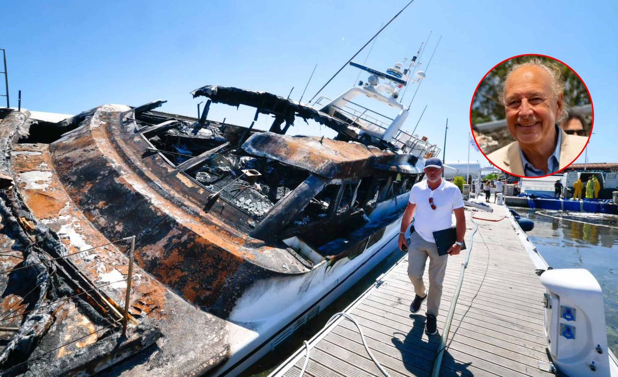 Investigan si fue intencional el incendio del yate de José Luis Manzano en la Riviera francesa