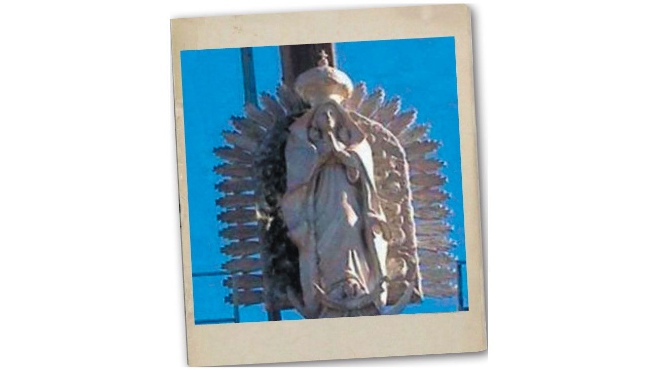 La Virgen mufa de Colón que afectó la santa fe