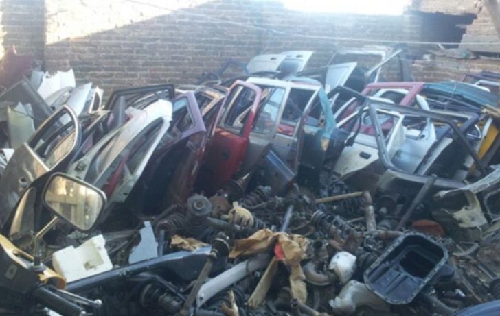 En 2016 se secuestraron y destruyeron autopartes por 25 millones de pesos