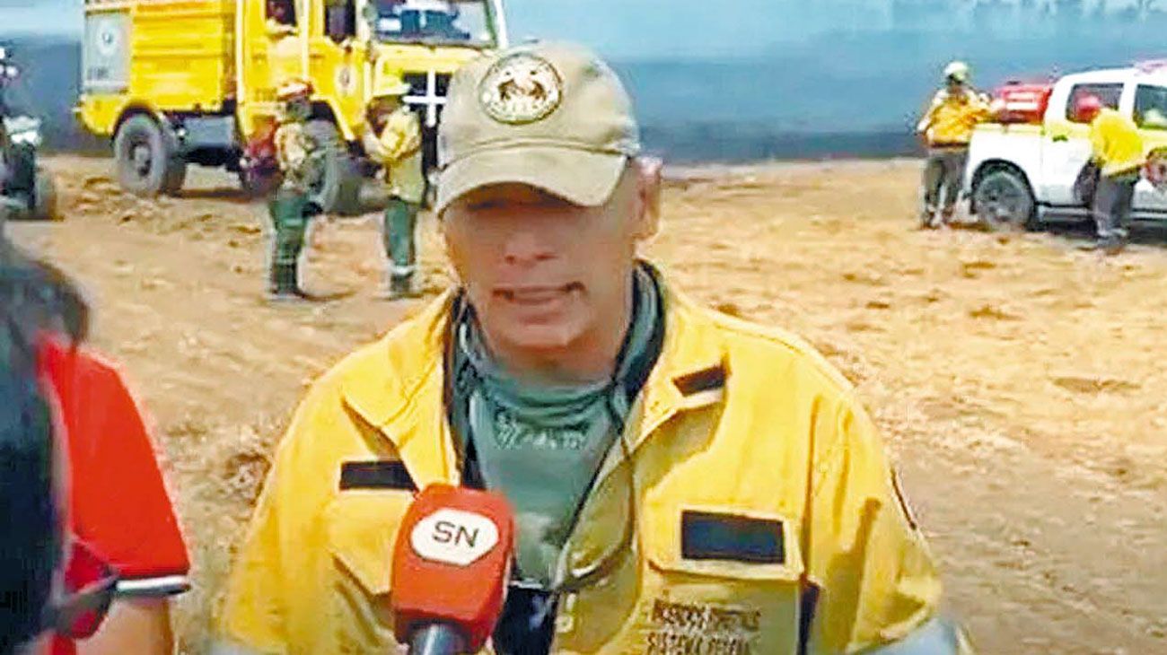 Berni apuntó al Gobierno por los incendios de Corrientes: "Es de inoperante, miserable e insensible no ir"
