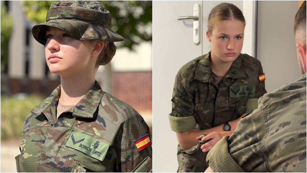 La princesa Leonor tuvo su primer plan con sus nuevos compañeros tras ingresar en la academia militar