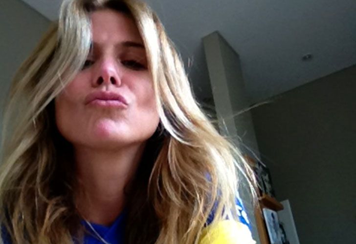 Flavia consoló a los hinchas de Boca