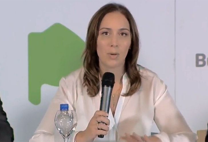 María Eugenia Vidal recortó los impuestos para paliar la suba de tarifas