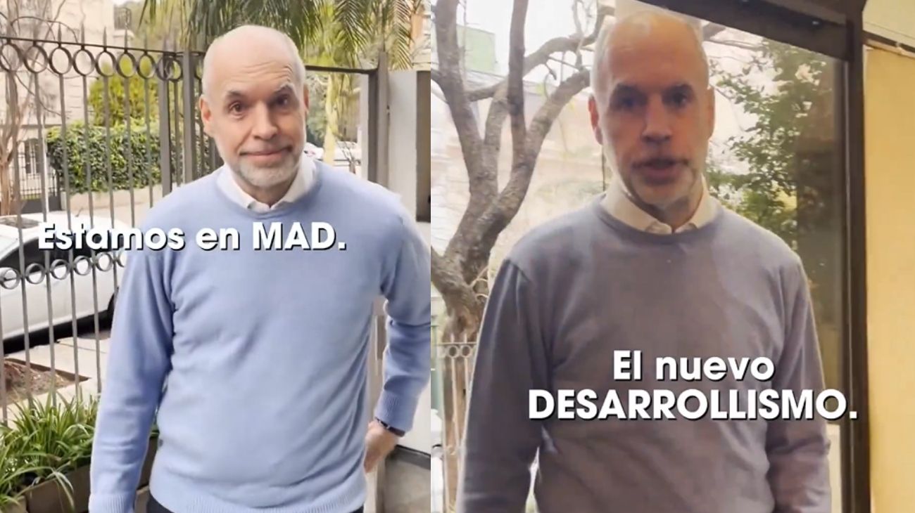 Con un video, Horacio Rodríguez Larreta oficializó su espacio MAD: quiénes están con él