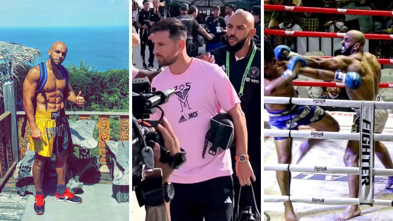Ex combatiente en Irak y luchador de artes marciales mixtas: quién es el guardaespaldas de Messi en Miami