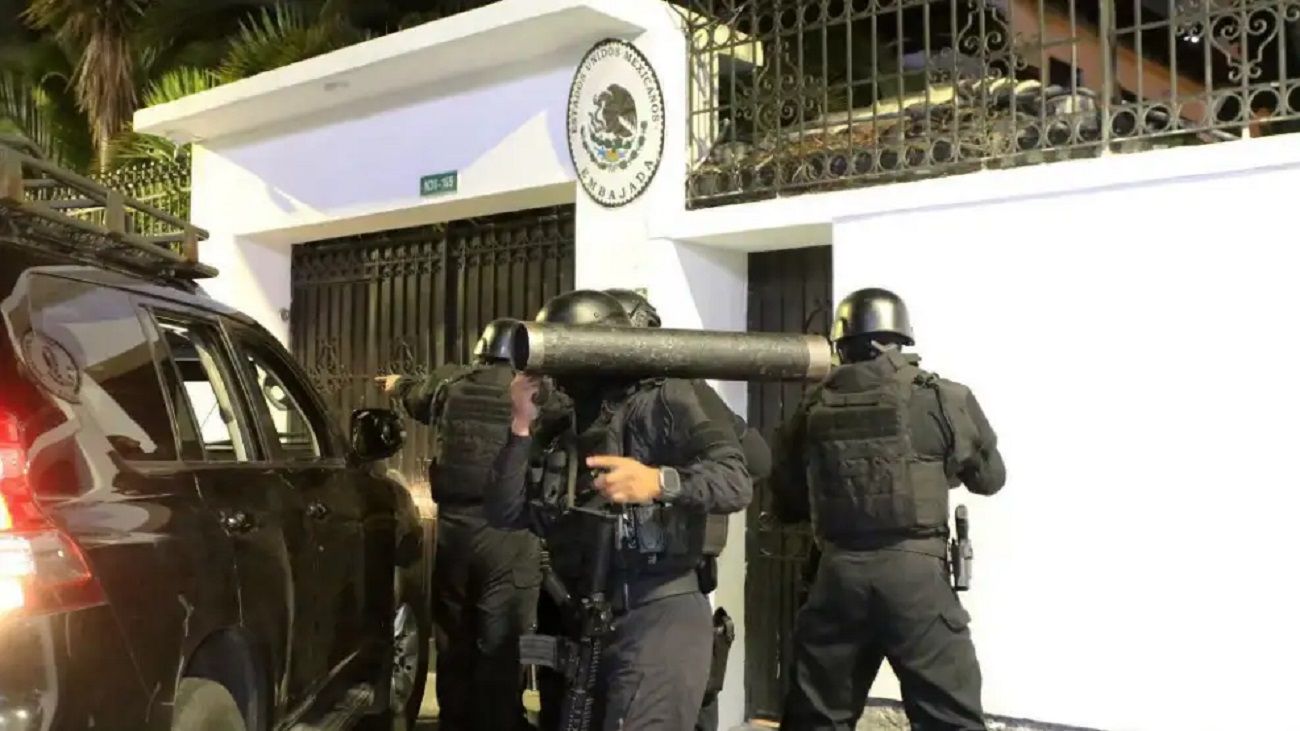 México pidió por la suspensión de Ecuador en la ONU luego de la irrupción de su embajada