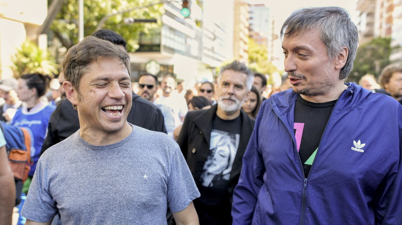 Crisis total en el Movimiento Evita por la interna abierta entre Máximo Kirchner y Axel Kicillof