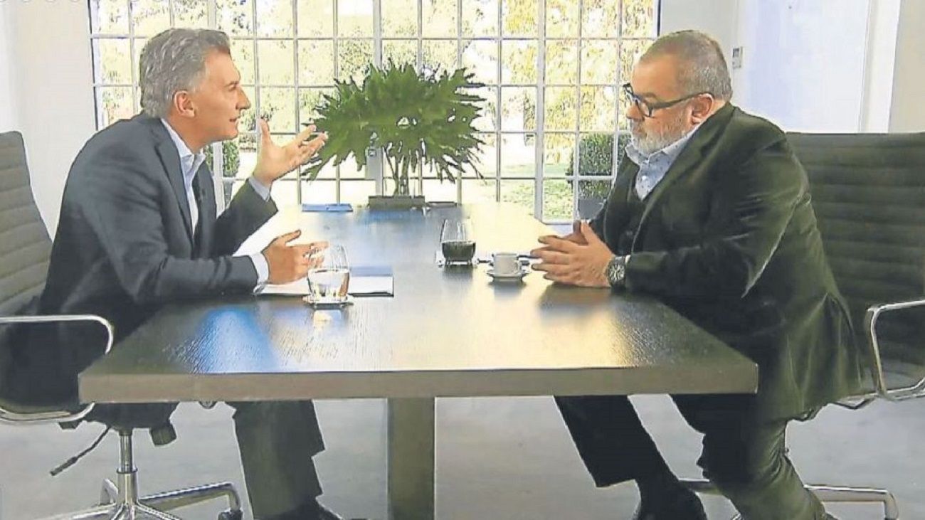 Mauricio Macri visitó a Jorge Lanata, que se encuentra internado en el Fleni