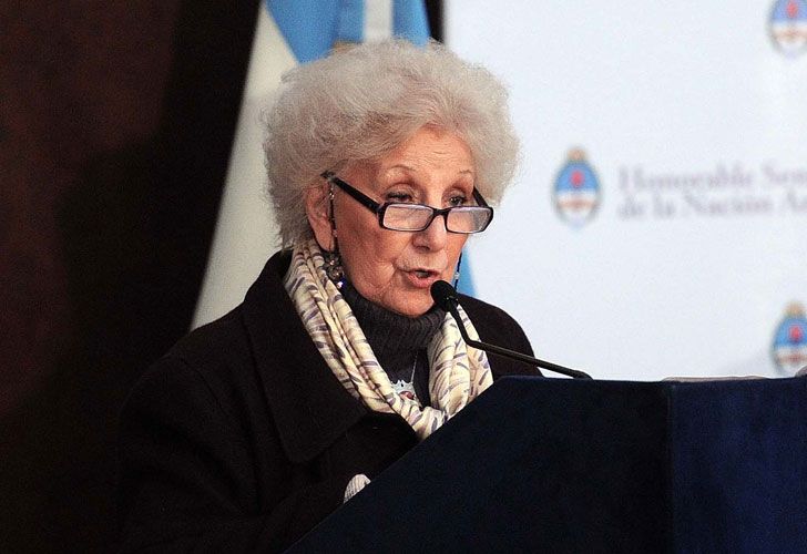 Carlotto pidió no escuchar "las voces que mienten" sobre el Banco de Datos