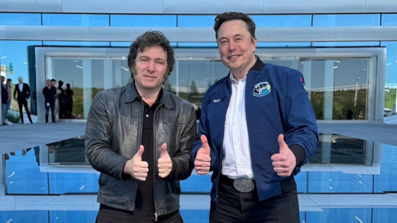 Todo tranquilo en Washington: Milei insultó a medio planeta y Musk dijo que lo ama