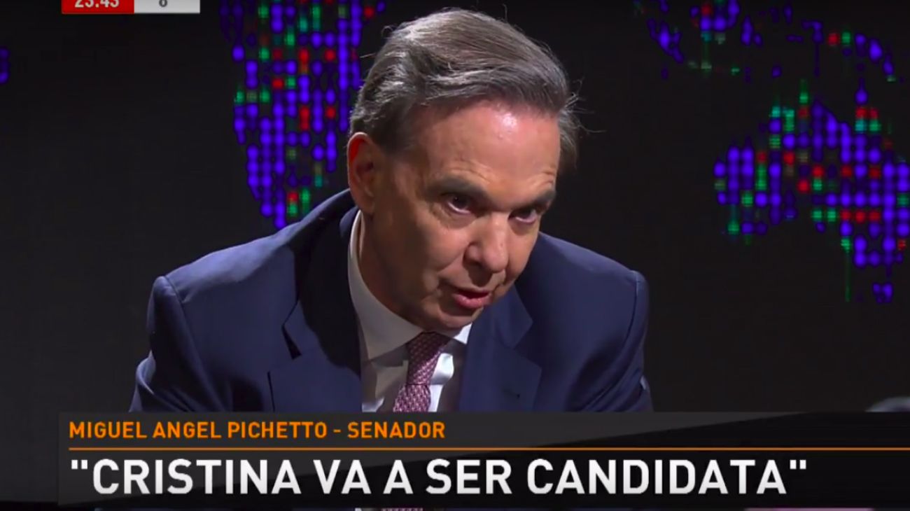 Pichetto: "Cristina será candidata y se puede llevar parte del peronismo"