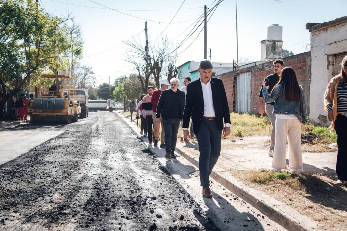 En búsqueda de volumen político, Passerini acelera un plan de obra pública en la ciudad