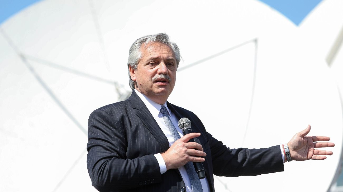 Tras la marcha contra el Gobierno, Alberto Fernández encabeza un acto en Avellaneda