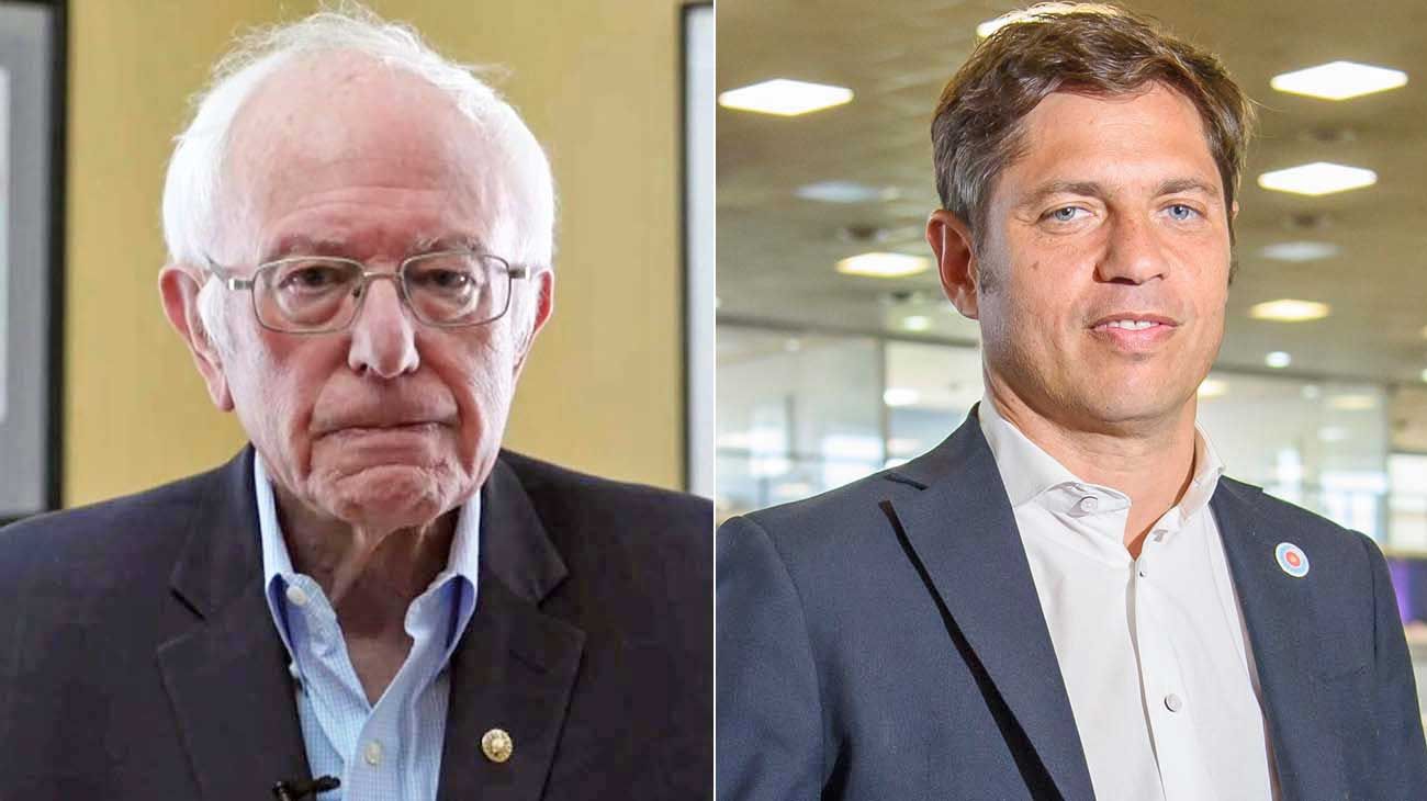 Sanders y Kicillof