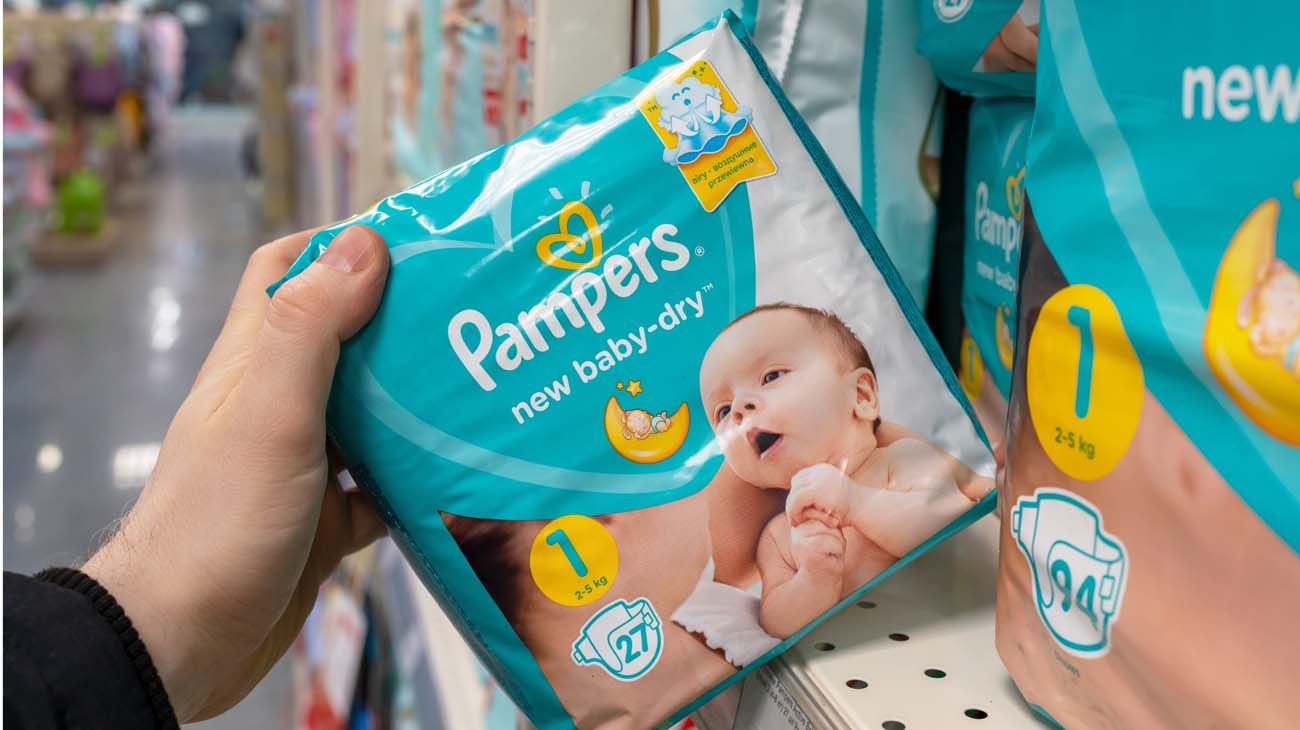 Para comprar los pañales de un recién nacido se necesitan $80 mil mensuales