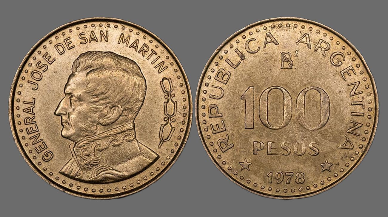 La moneda argentina más buscada y que puede valer hasta US$1.250