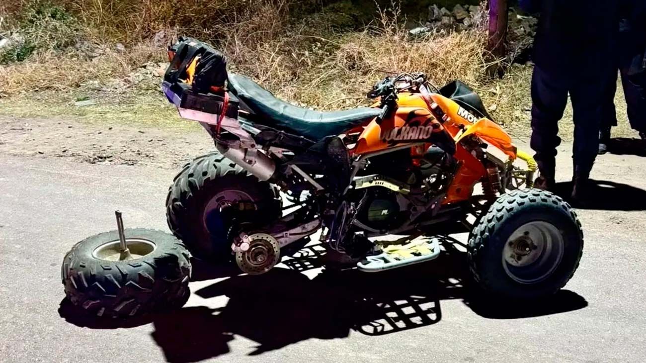 Mendoza: murió una adolescente de 17 años tras caer de un cuatriciclo