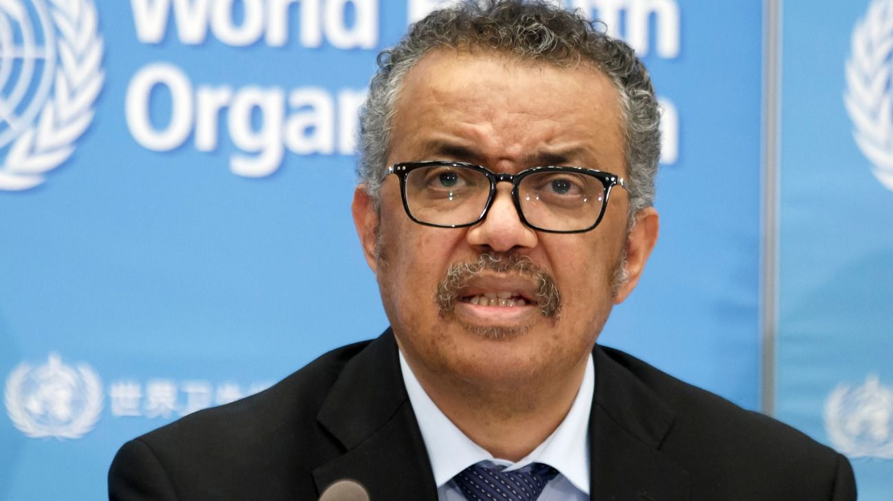 Tedros Adhanom, director de la OMS, es puesto en cuarentena