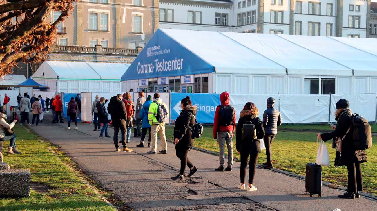 Suiza masifica los test gratuitos para detectar el coronavirus