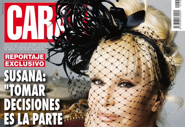 Susana: "Tomar decisiones es la parte más fea de mi vida"